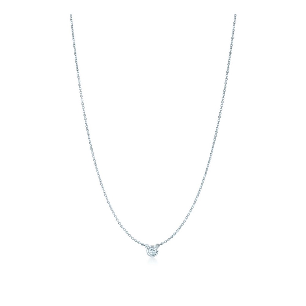 Tiffany & Co Single Diamond Pendant